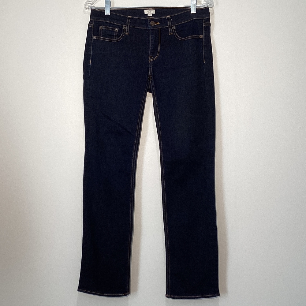 J. Crew Dark Indigo Boot Cut Jeans